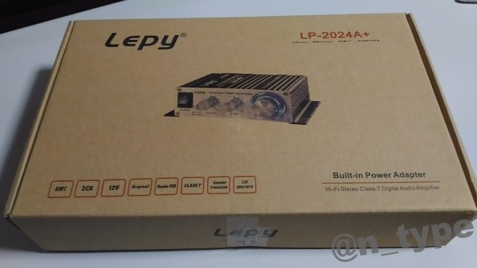 Lepy LP-2024A+ パッケージ