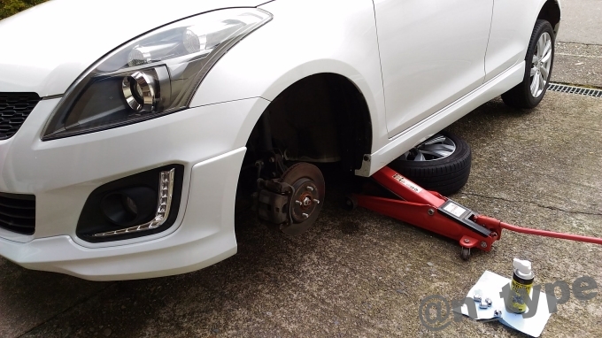 スイフトRS タイヤ交換 2019冬